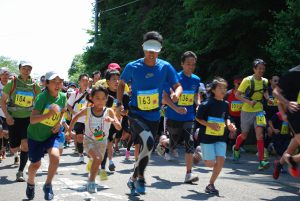 800人が参加したトレイルランニング