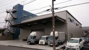 工場も集約した新本社（相模原市緑区橋本台）