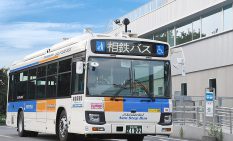 実証実験に使用する大型車両