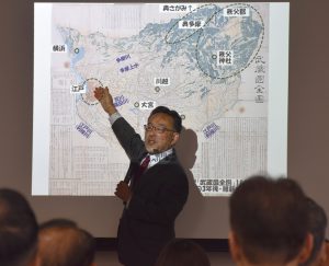 中山間地域の維持活性化を説明する藻谷氏