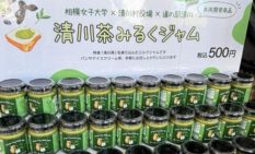 【清川村、相模原】相模女子大が清川茶でジャム開発　道の駅や学園祭で好評