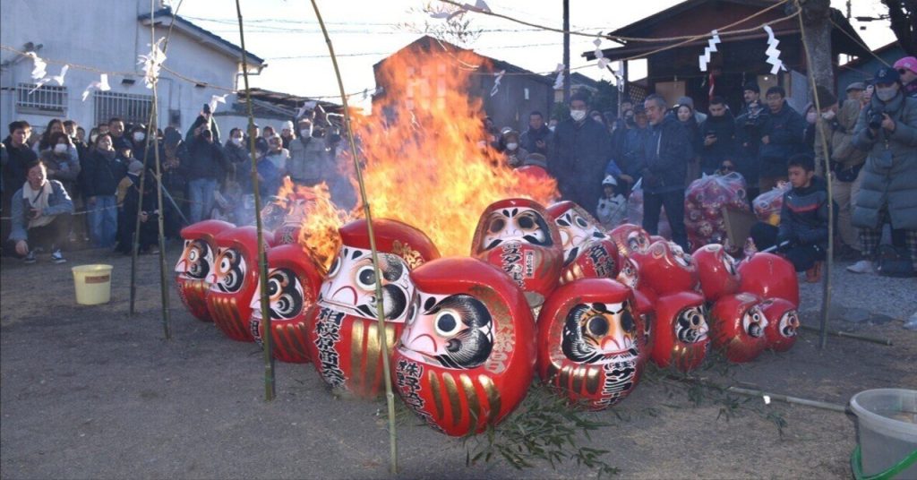 【相模原】上溝商店街で恒例の｢溝のだるま市｣　38回目を12日に