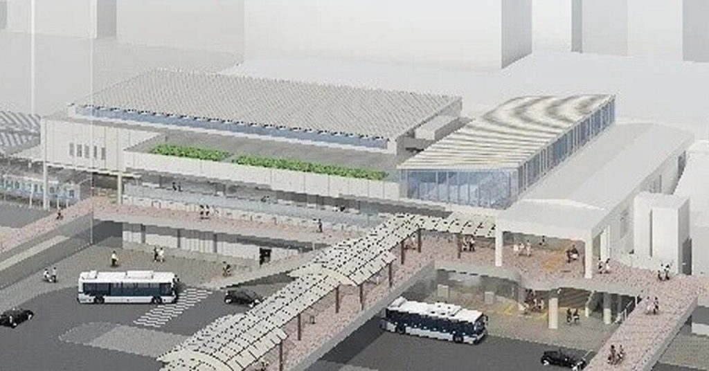 小田急藤沢駅の一部完成　24日初電から２階改札使用開始