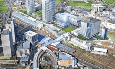 海老名駅間、ファミリー棟とホテル棟２７年から順次開業　２棟整備で計画が完結　