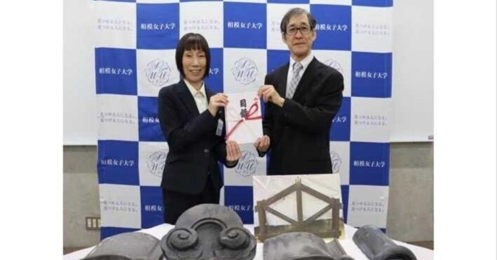 相模女子大、茜館使用部材を博物館へ寄贈 旧陸軍通信学校の記憶、未来へ継承