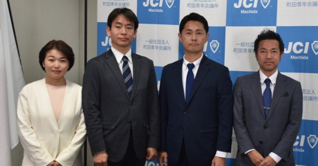 町田市長選、立候補予定者５人論戦　現職不出馬で若返り期待